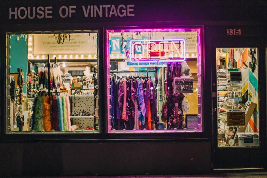 vintage clothing store in Hawthorne