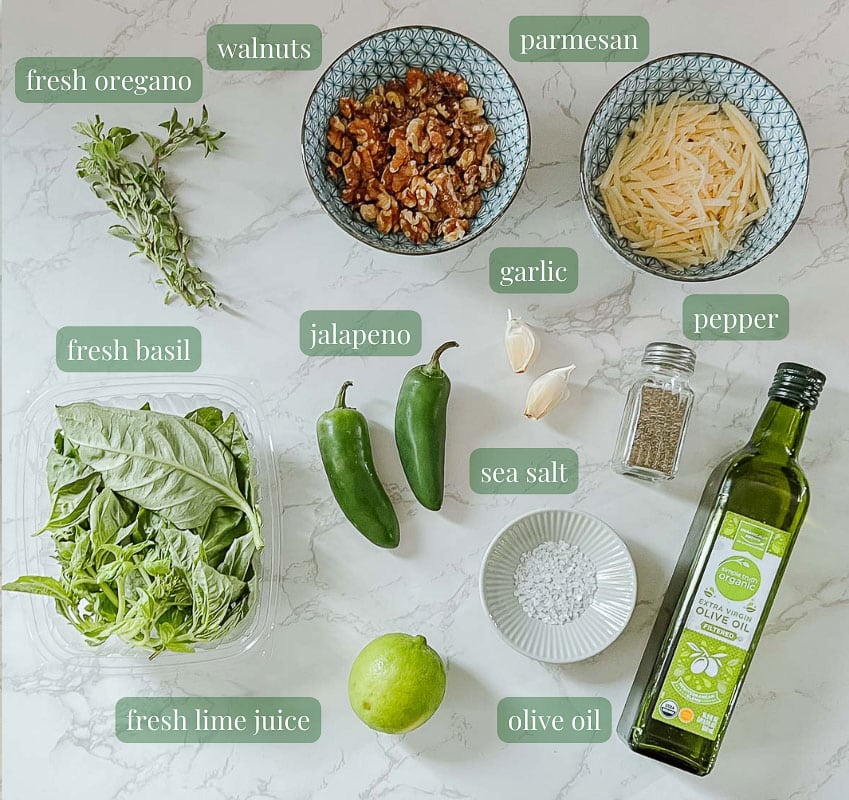spicy jalapeno pesto ingredients