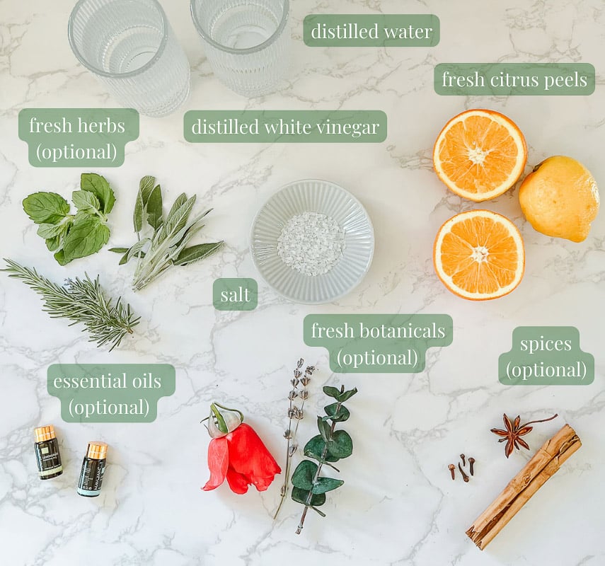 orange peels vinegar cleaner ingredients